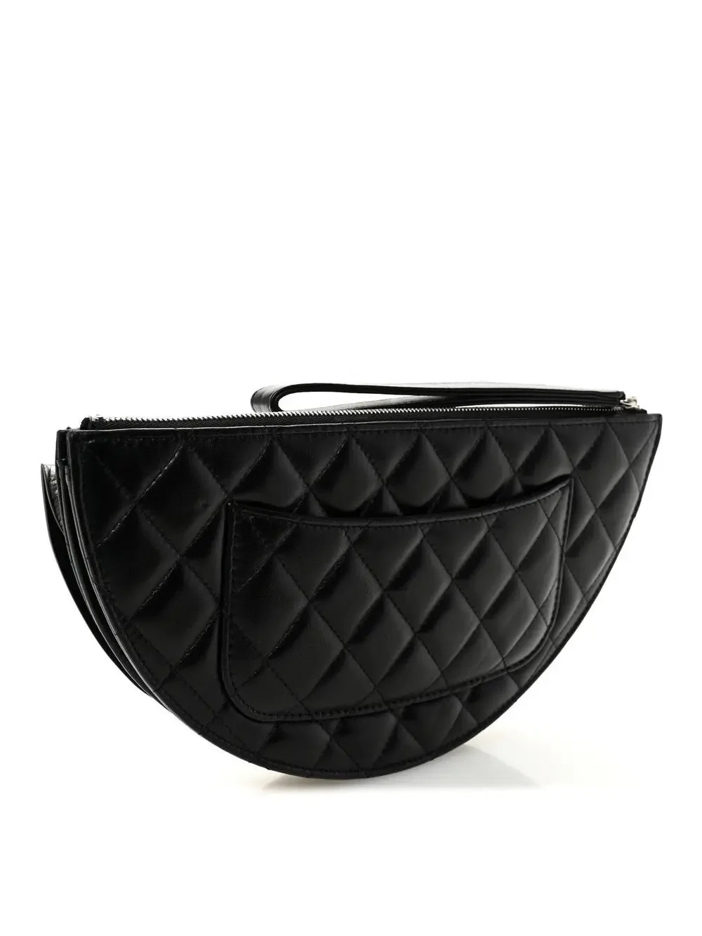 Chanel Metallic Lambskin Wave Clutch #324186C23B